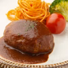 やわらか煮込みハンバーグセット