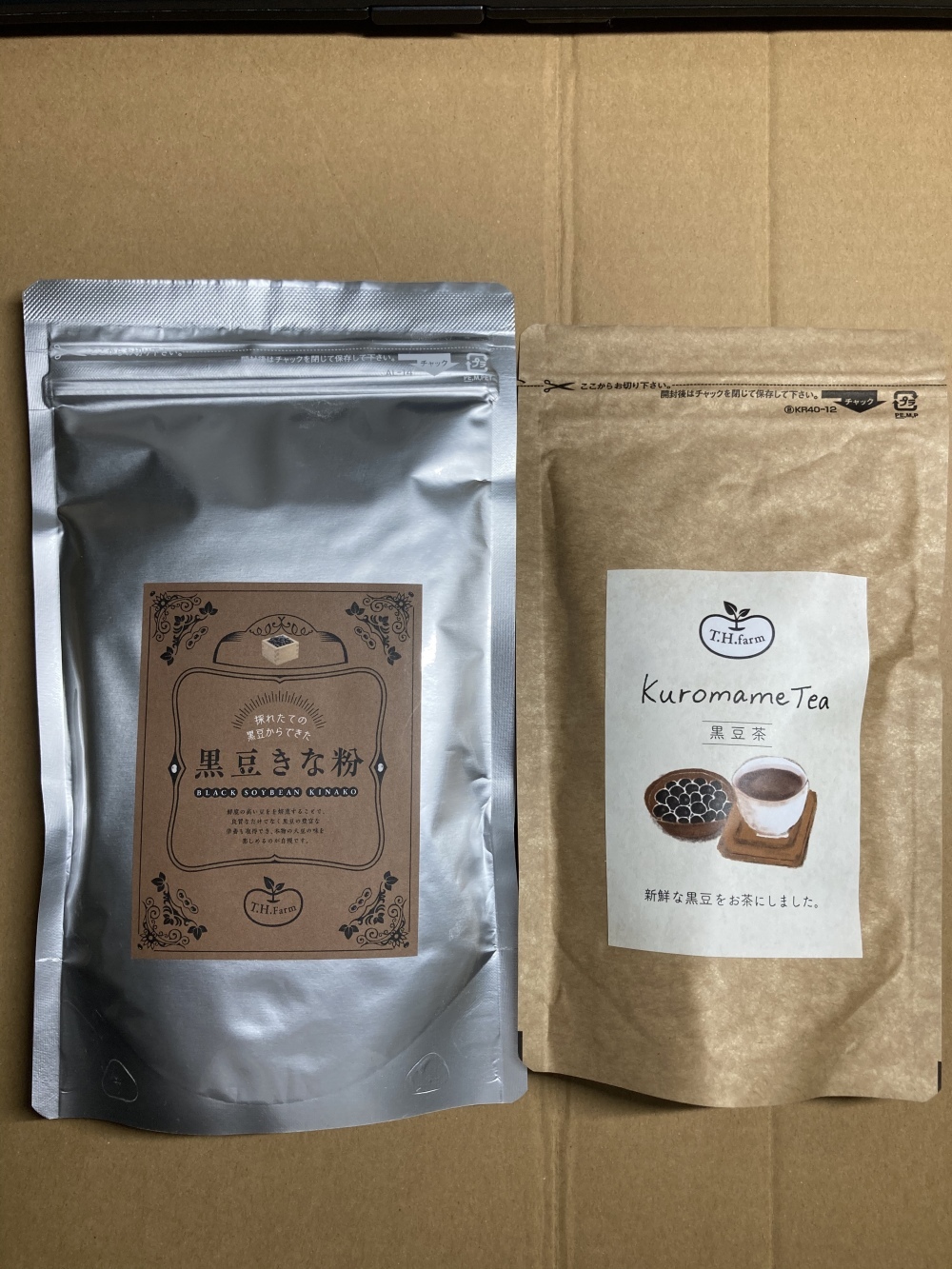 追加注文用 単品購入は出来ません 黒豆きな粉 0g 黒豆茶 ５０ｇ T H Farm 農家漁師直送のポケットマルシェ