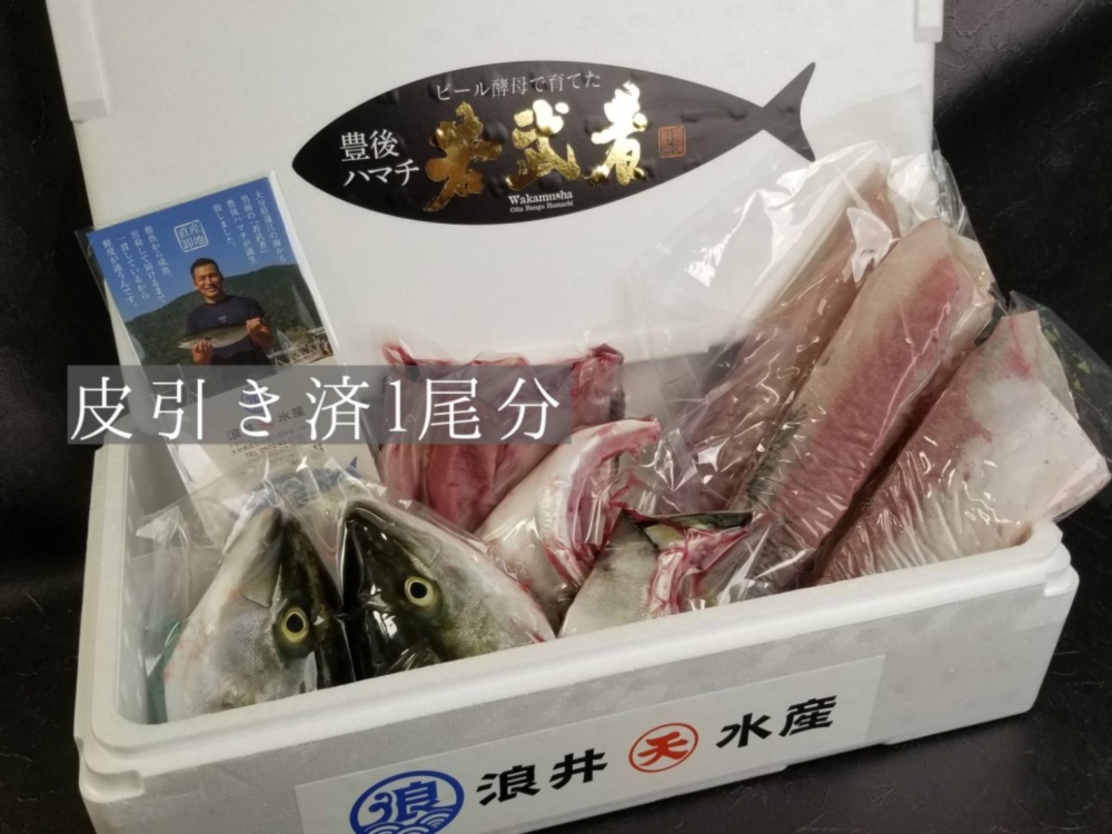 12月28 30日発送 皮引き済1尾分 ビール酵母で育てた豊後ハマチ 若武者 農家漁師から産地直送の通販 ポケットマルシェ