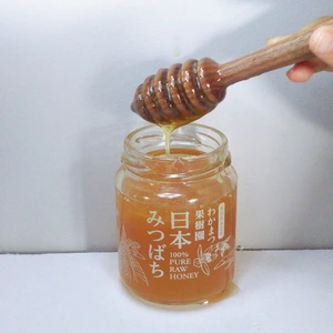 日本蜜蜂のはちみつ　100％PURE　RAW　