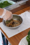 朝採れ! シャキシャキの食感。美味しい 新鮮「えごま」の葉