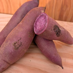 ふくむらさき　5kg～　さつまいも　貯蔵期間３カ月　熟成