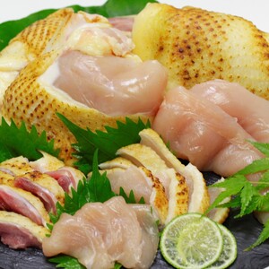 鹿児島名物＊鶏タタキ3種セット(1.3kg)ブロック肉【黒さつま鶏】