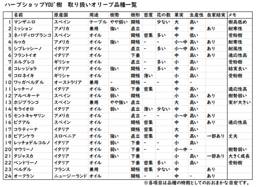 品種色々 オリーブ苗木 1 5または12本 12cmポット 組合せ自由 農家漁師から産地直送の通販 ポケットマルシェ