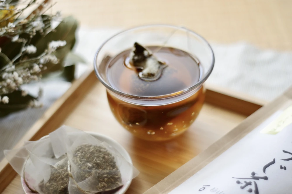 杉山貢大農園のほうじ茶ティーバッグ&煎茶「和」200gのセット