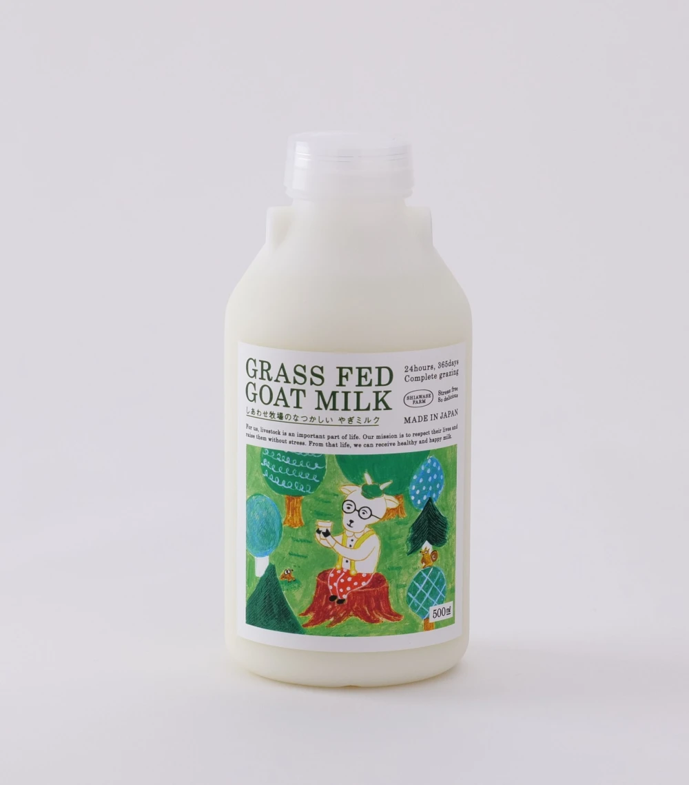グラスフェッド　ヤギミルク　５００ｍｌ　３本セット