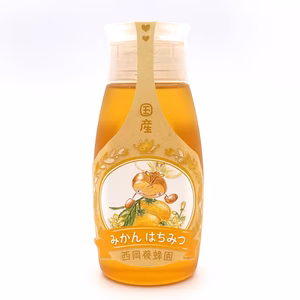 国産純粋みかん蜂蜜 500ｇポリチューブ
