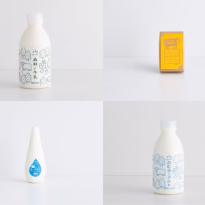 牛乳・発酵バター（有塩）・しぼるヨーグルト(砂糖不使用）・のむヨーグルトセット