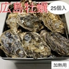 広島かき　殻付き牡蠣　半缶　カンカン焼き 25個入