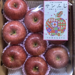 甘さ濃厚‼️山形県産サンふじ【秀3キロ】熨斗対応致します