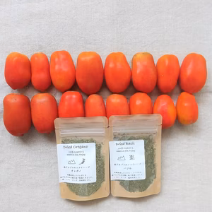 有機手作りトマトソースセット サンマルツァーノ 1kg～+ドライハーブ 2種