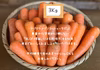 【平均糖度9度完熟訳ありにんじん】3kg 見た目はB級味はA級