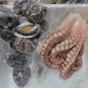 2セット限定出品  【ミズダコ3本足  蝦夷アワビ1キロ】冷凍