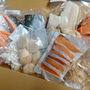 【活〆定期便】北海道寿都の海の幸詰合せ／（３Ｄ冷凍）