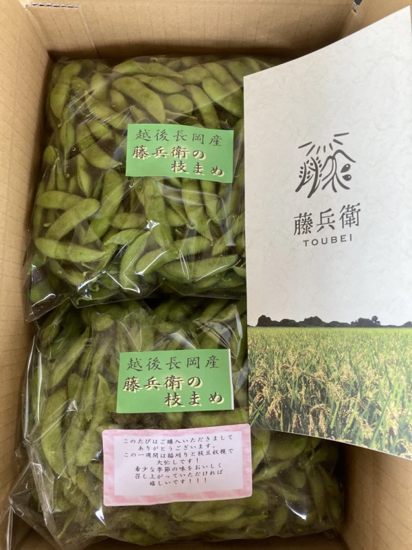 『チャオ様専用』長岡産  枝豆  『藤兵衛の枝豆』 3kg
