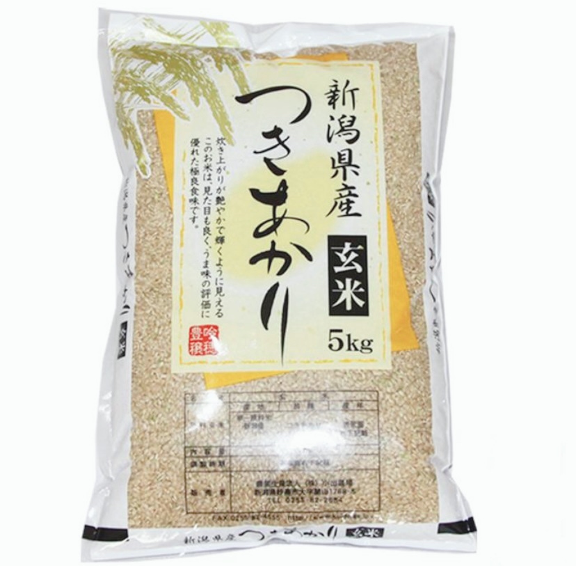 新潟県産　新米]　つきあかり5kg(玄米)　令和5年産｜米・穀類の商品詳細｜ポケットマルシェ｜産直(産地直送)通販　旬の果物・野菜・魚介をお取り寄せ