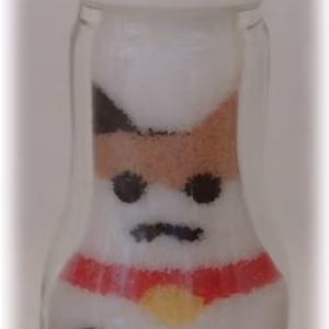 三毛 ネコ モチーフ ソルト アート 1本　塩