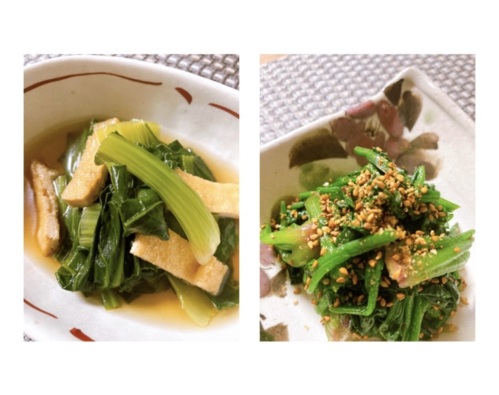 寒締めほうれん草と寒締め小松菜のセット 農家漁師から産地直送の通販 ポケットマルシェ