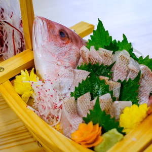 【春一番の旬】食通のために吟味されたご褒美『天然国産桜マダイ』お刺身約350g