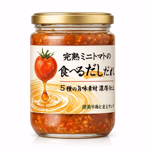 ★15％off★完熟ミニトマトの食べるだしだれ★ミニトマトセットあり