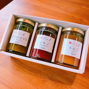 【ギフトＢＯＸ】オールフルーツジャム3種セット