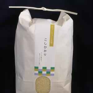 【令和元年産】毎日おいしく無肥料特別栽培コシヒカリ白米9kｇ　