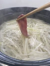 【冷凍】近江鴨(国産合鴨肉）　鴨鍋４人前　専用鍋つゆ＋香味たれ付