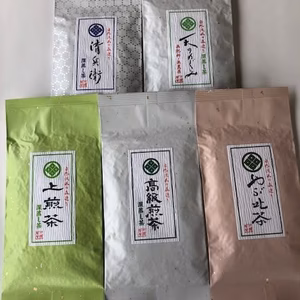 配達日指定　静岡（森町産）深蒸煎茶 　飲みくらべセットのお茶