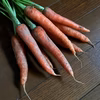 【自然栽培】固定種 黒田五寸人参 葉なしベビーにんじん★農薬肥料不使用｜ニンジン