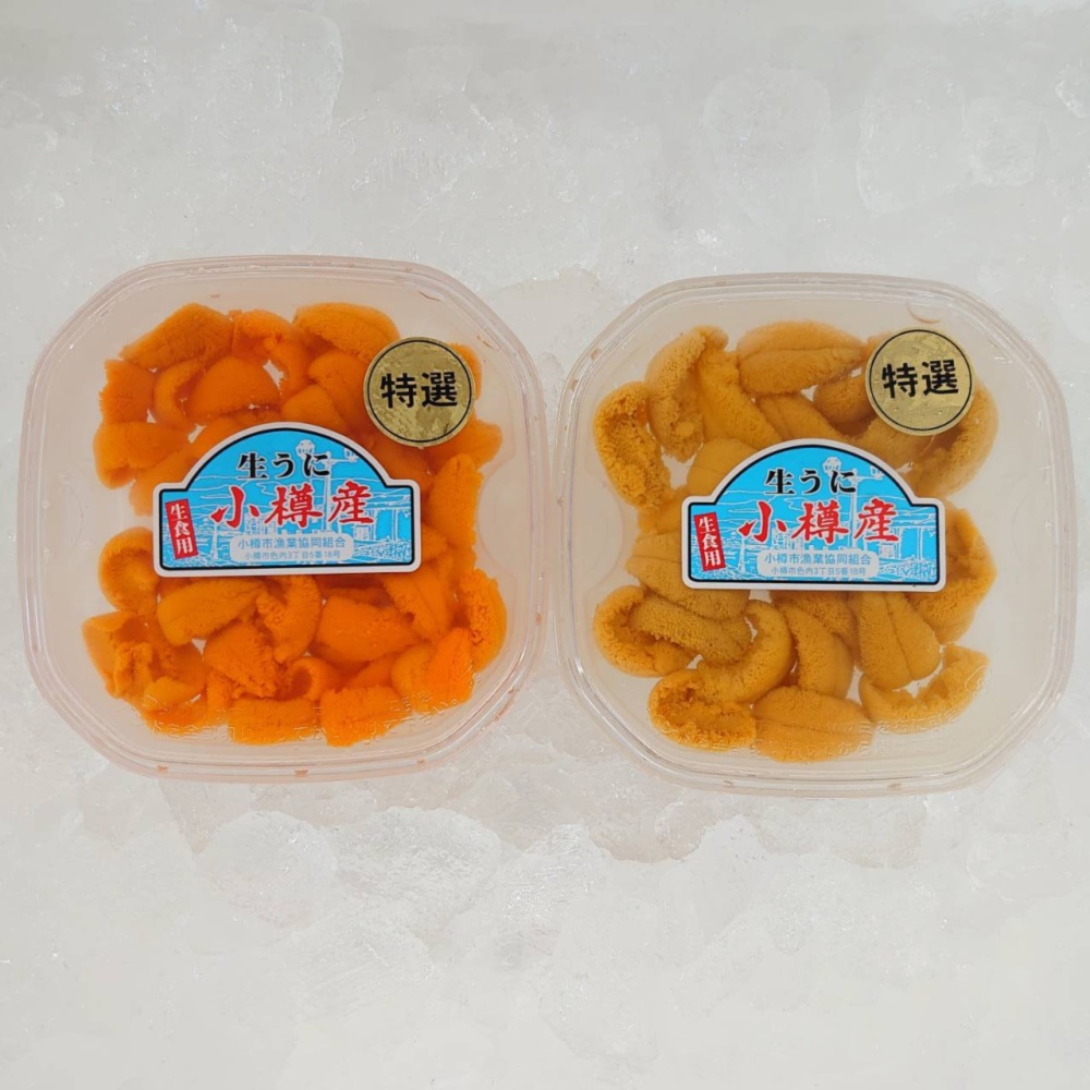 【特選】小樽産塩水生ウニ食べ比べセット | 農家漁師から産地直送の通販 ポケットマルシェ
