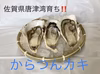 【今が旬！】殻付き牡蠣 佐賀県唐津産　2kg(20～35個)【からつんカキ】
