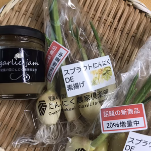 好評！（スプラウトにんにく50g4袋・にんにくジャム1瓶）