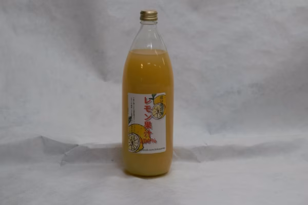 レモン果汁100％・ストレート果汁