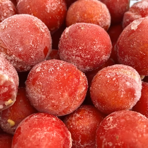 完熟冷凍！平均糖度10％のとてもあま～い『山のふ元のあまトマト（フルティカ）』