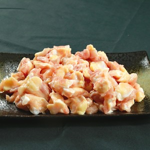 在庫限り。唐揚げ粉まぶして揚げるだけ！丹波赤どり ももナンコツ