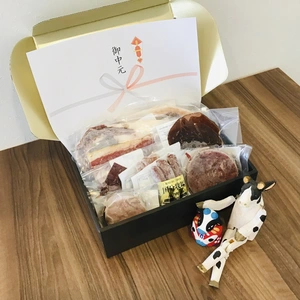 【お中元ギフト包装】国分牛サーロインステーキ&シャルキュトリーセットB