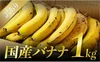 皮まで食べても安心宮崎産バナナ「お得パック」1kg