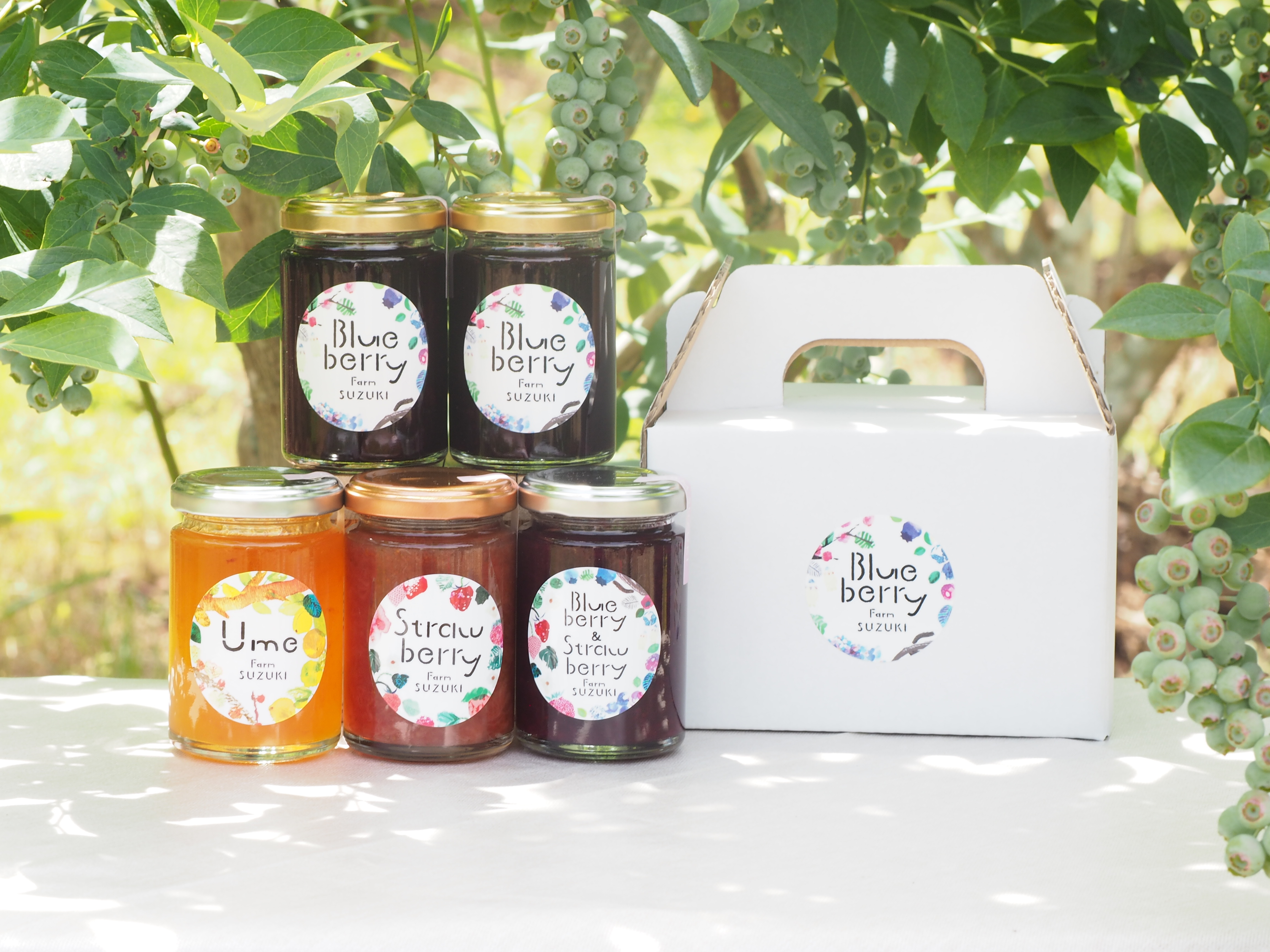 果肉ごろごろ贅沢なジャム5本セット（2月4日まで発送不可）｜ジャム