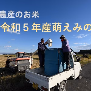 「今摺り米」の令和５年産【萌えみのり】