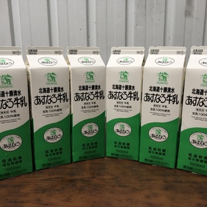 あすなろ牛乳 1000ml ×6本