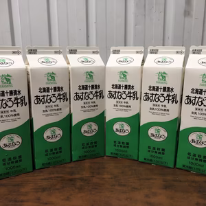 あすなろ牛乳  1000ml ×6本