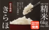 【定期便】甘くてもっちり、冷めても美味しいお米「きらほ」精米
