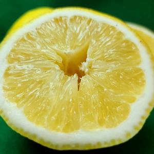 種がなく薄皮で果汁の多いレモン