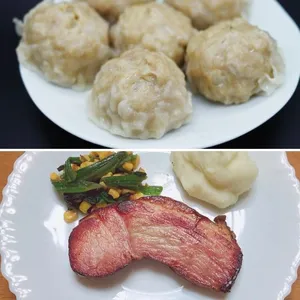 シュウマイ+ハム【セット】発酵食品を食べて育った豚「雪乃醸」