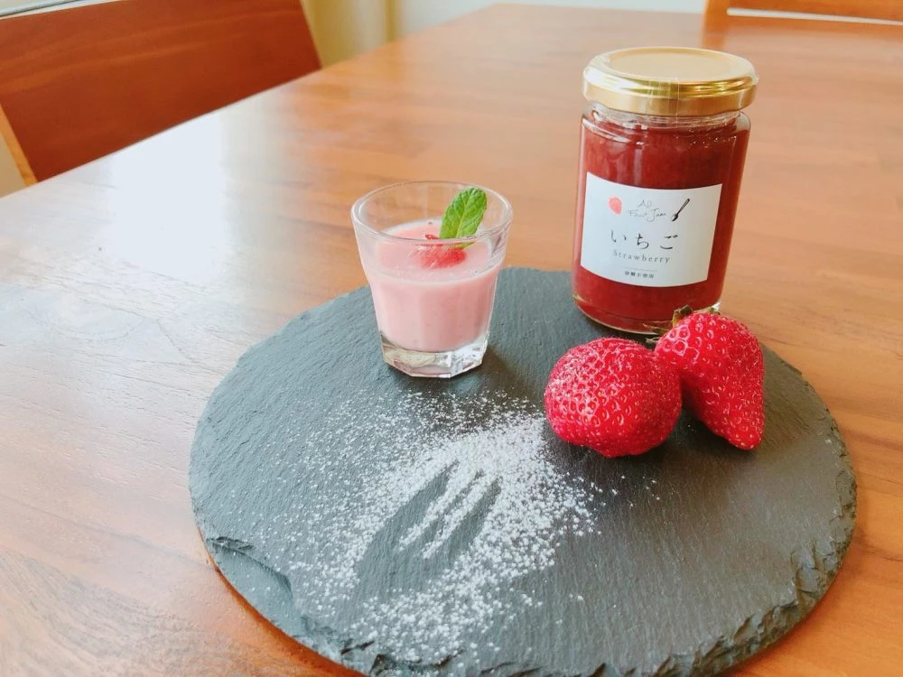 オールフルーツジャム各種、いちごみるくのもと