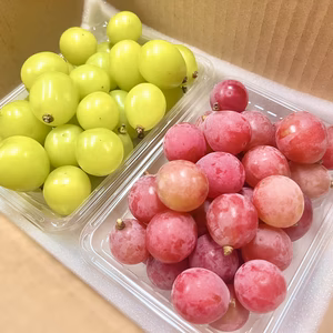 信州 "粒盛り"『シャインマスカット×シナノスマイル』食べ比べ