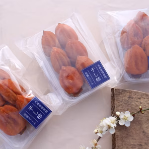 ぽたぽた干し柿【蜂屋柿】3-5個入り袋×3パックより