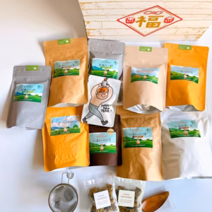 【福袋2026】有機栽培茶のセット 雑貨＆グラノーラ付き　伊勢茶　わたらい茶