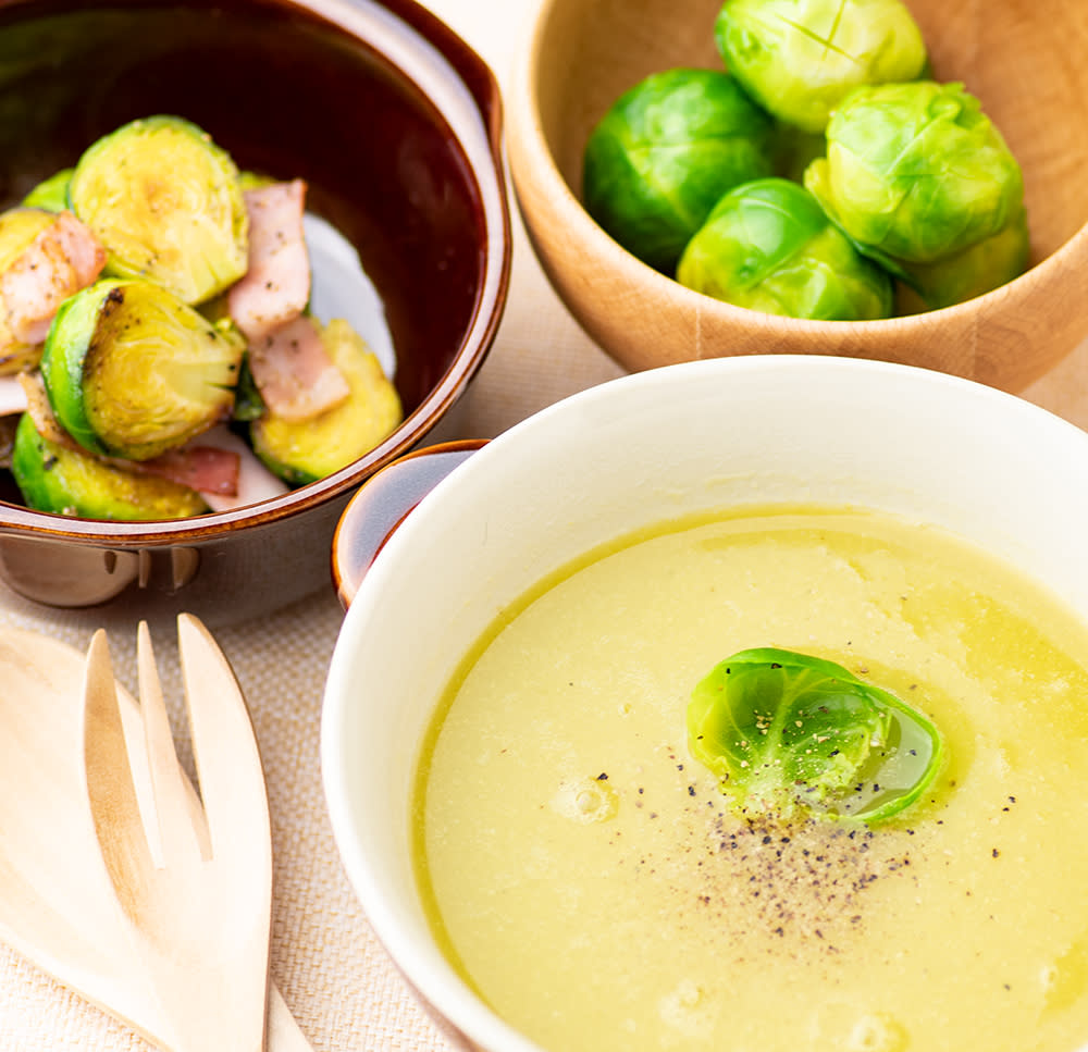 噂の 芽キャベツ って何 どう食べるの みんなのごちそうさま投稿をまとめてみたよ 農家漁師から産地直送の通販 ポケットマルシェ