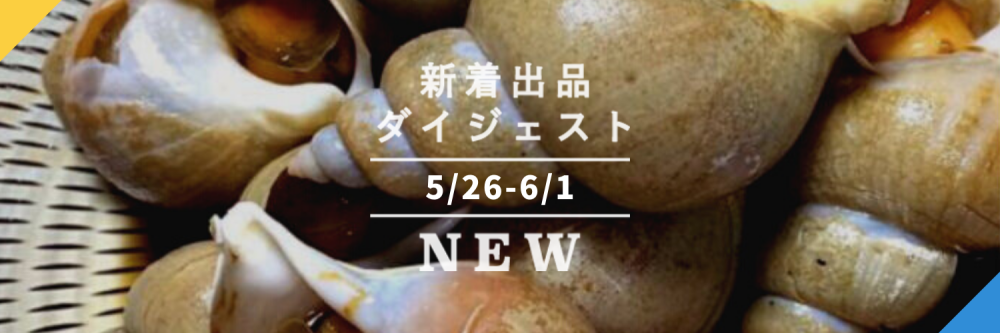 バックナンバー]宮崎マンゴーと京都の白バイ貝で6月スタート💨今週の